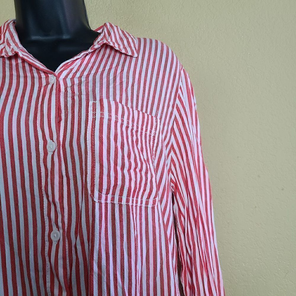 BeachLunchLounge Striped Button Up  - Picture 5 of 9